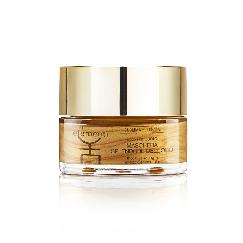 Maschera splendore dell’oro - Cosmesi termale - Gli elementi